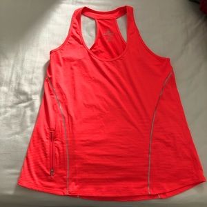 EUC neon orange workout tank